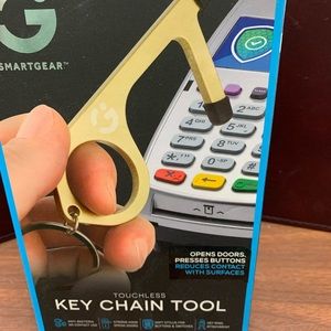 Touch less key chain tool